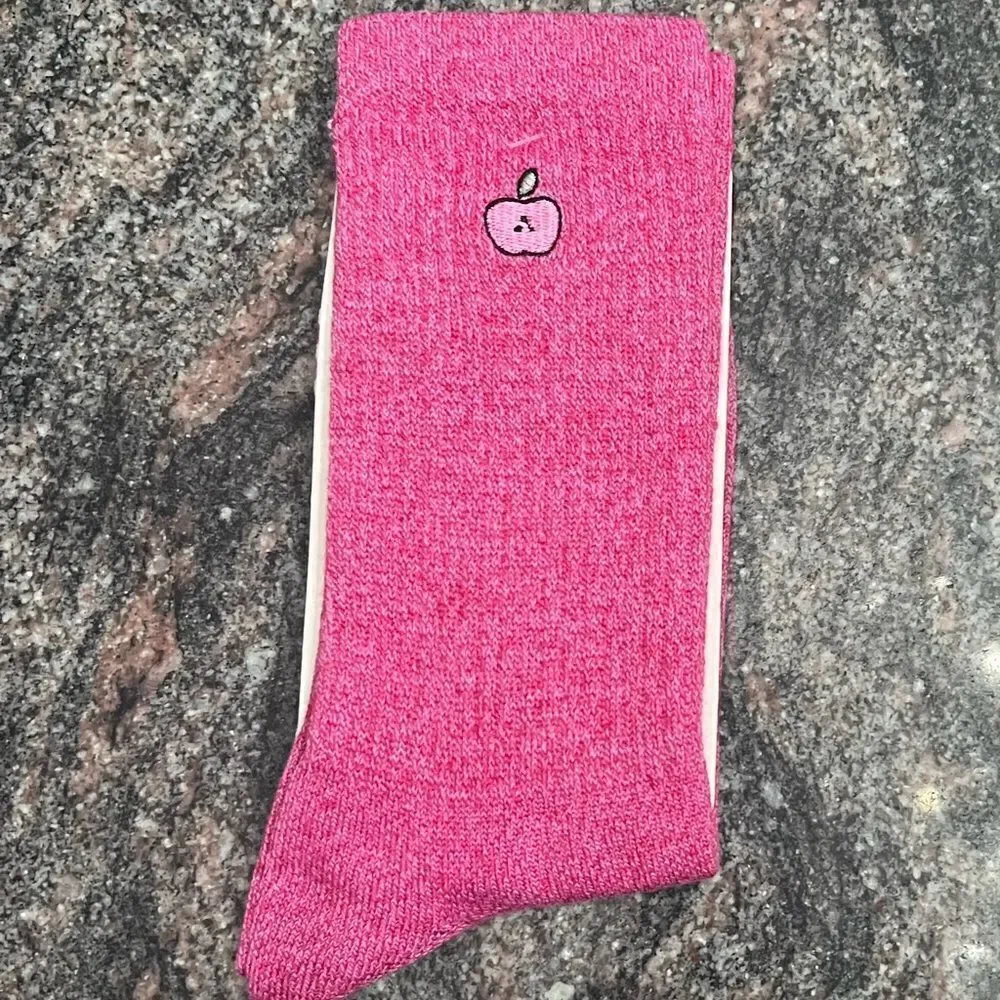 Victoria's Secret PINK Logo & Apple Embroidered One Size Pink